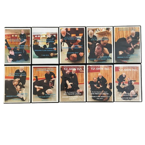 To-Shin Do Ground Flow Series 10 DVD Set with Stephen Hayes (Preowned)