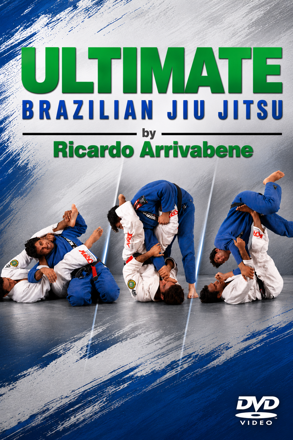 Ultimate Brazilian Jiu-jitsu 3 DVD Set: Ultimate Chokes, Armlocks, Sweeps by Ricardo Arrivabene