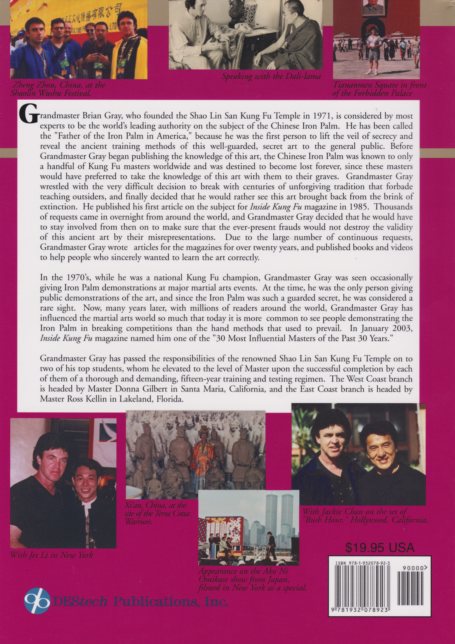 Ultimate Iron Palm Series Book 4: Iron Palm Form by Brian Gray (Preowned)