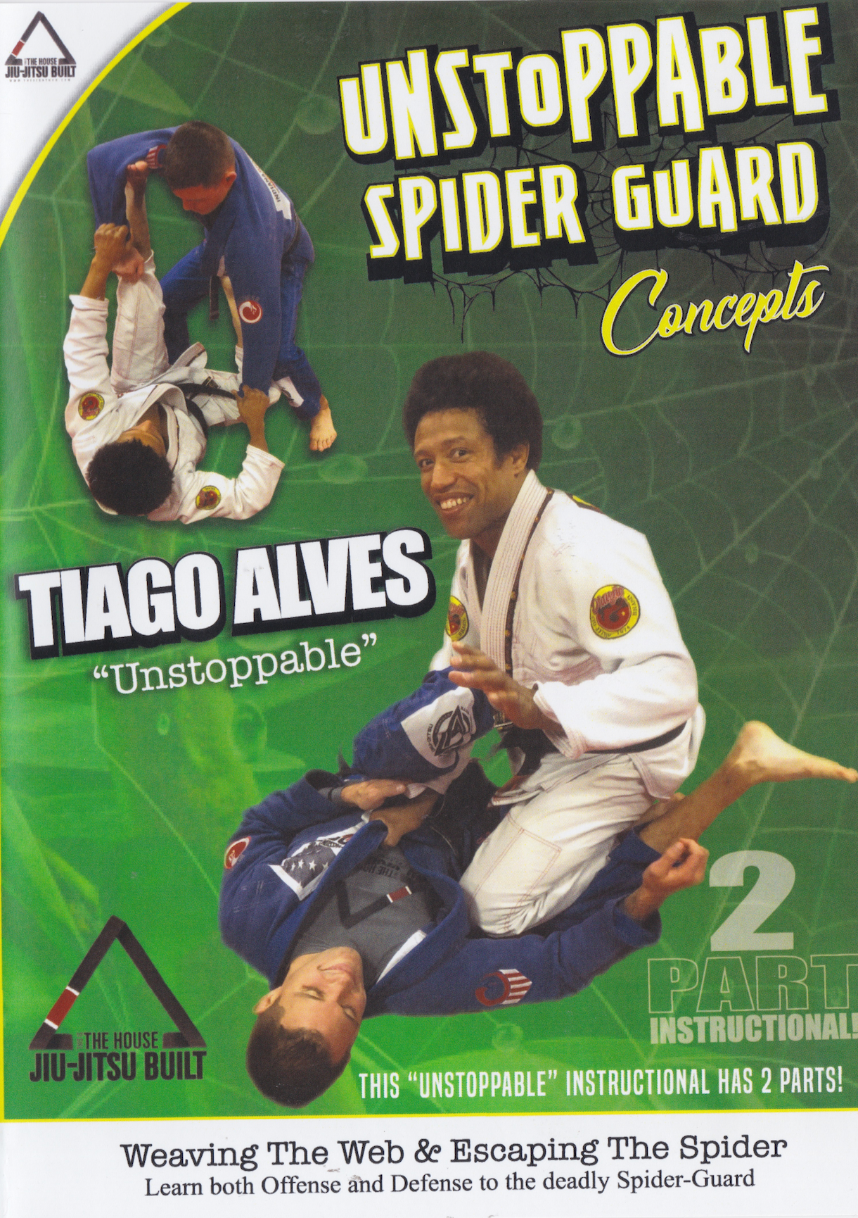 Unstoppable Spider Guard DVD with Tiago Alves