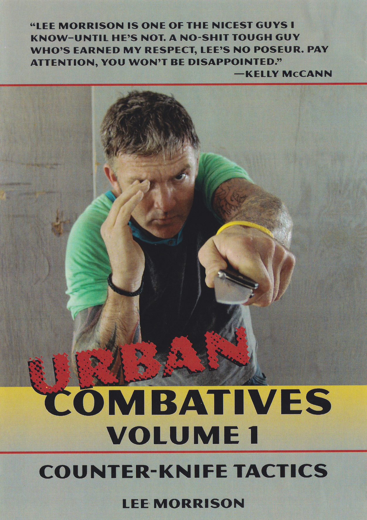 Urban Combatives Vol 1: Counter-Knife Tactics 2 DVD Set by Lee Morrison (Preowned)