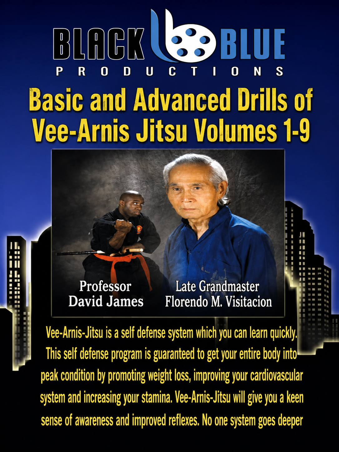Vee-Arnis-Jitsu 9 DVD Set by David James