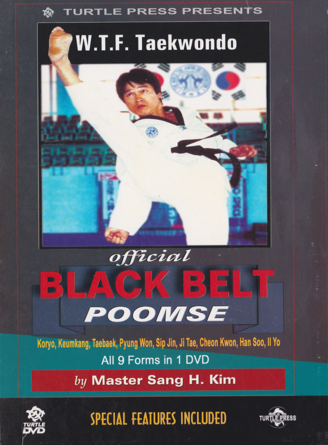W.T.F. Taekwondo: Official Black Belt Poomse DVD by Sang Kim (Preowned)