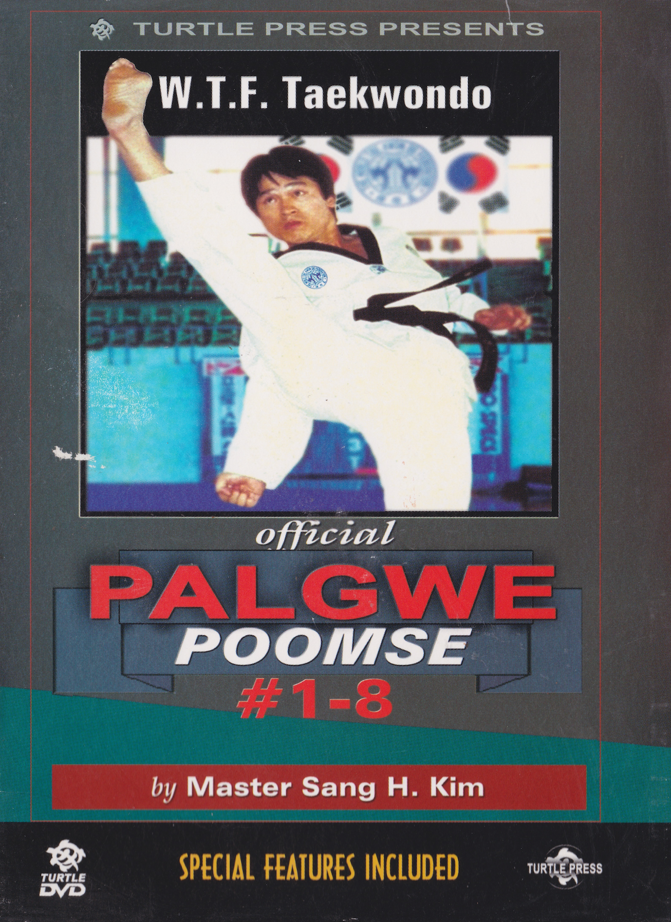 W.T.F. Taekwondo: Official Palgwe Poomse #1-8 DVD by Sang Kim (Preowned)
