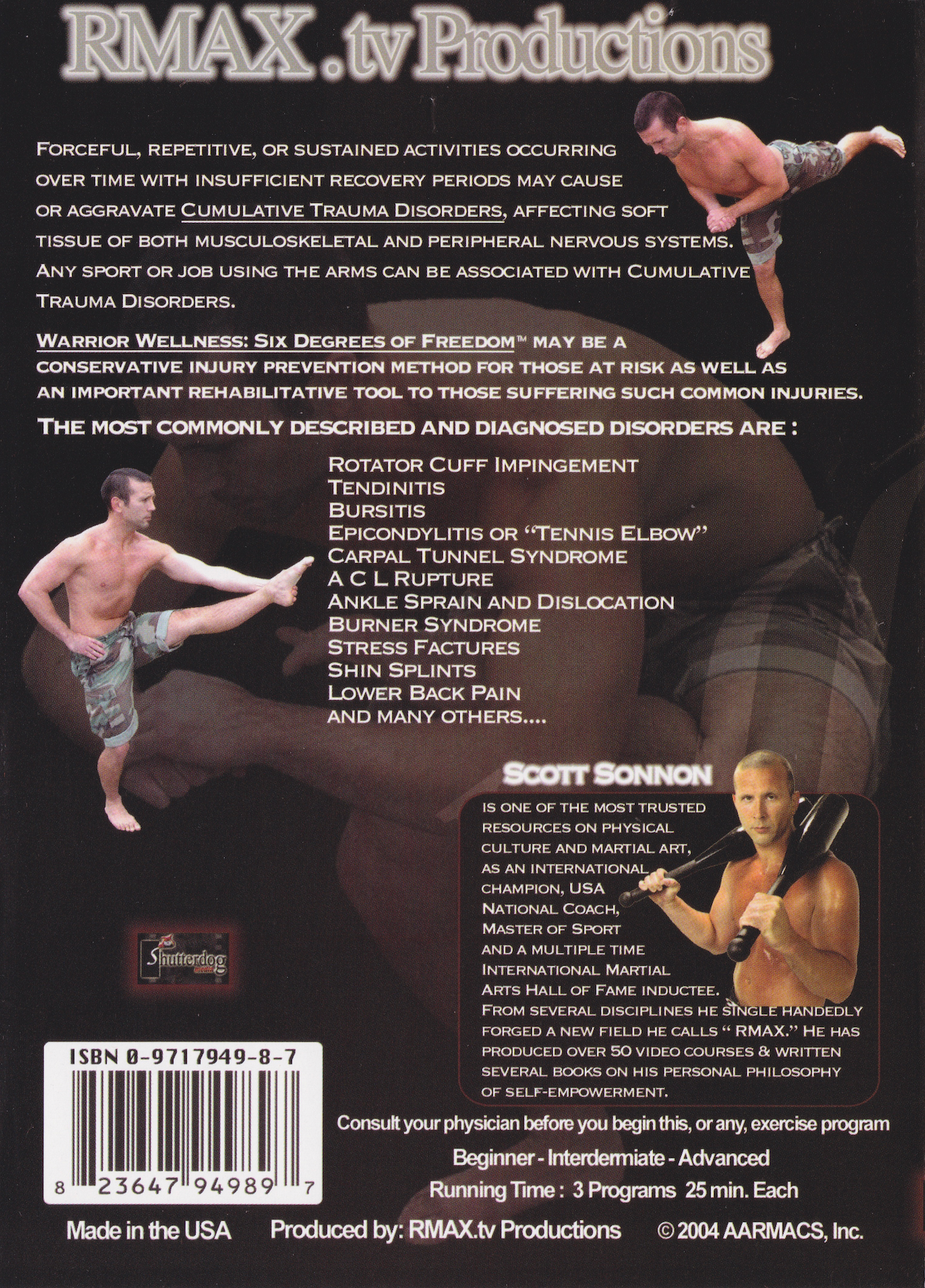 Warrior Wellness: Freedom From Pain DVD by Scott Sonnon (Preowned)