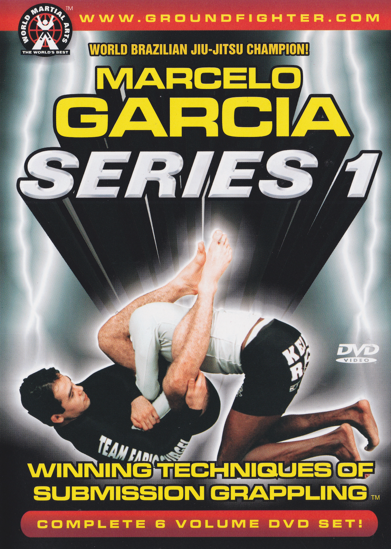 Winning Techniques of Brazilian Jiu-jitsu Series 1 (6 DVD Set) by Marcelo Garcia (Preowned)