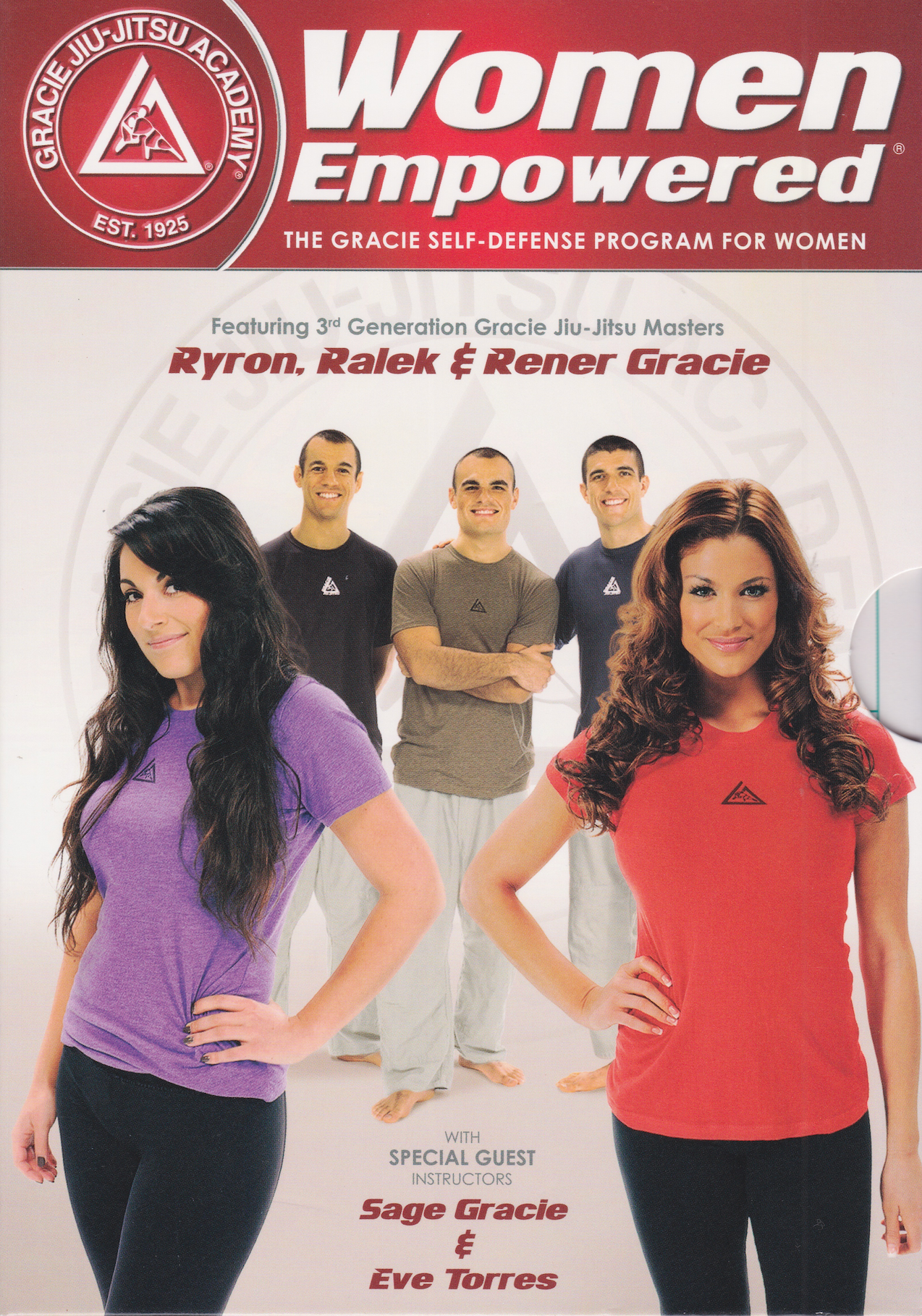 Women Empowered Self Defense 6 DVD Set by Gracie University (Preowned)