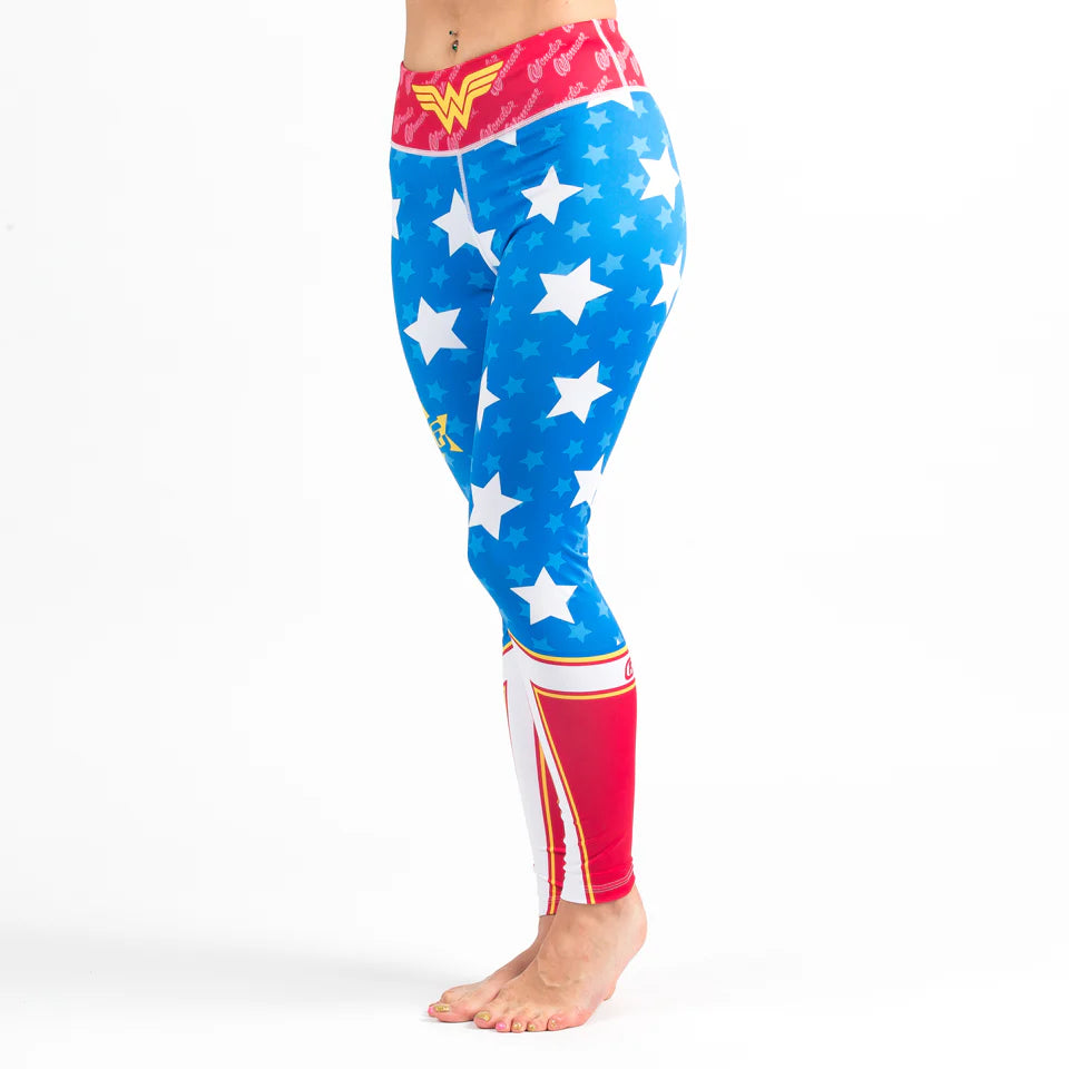 Wonder Woman BJJ Spats (Tights) (Officially Licensed)(XL ONLY)