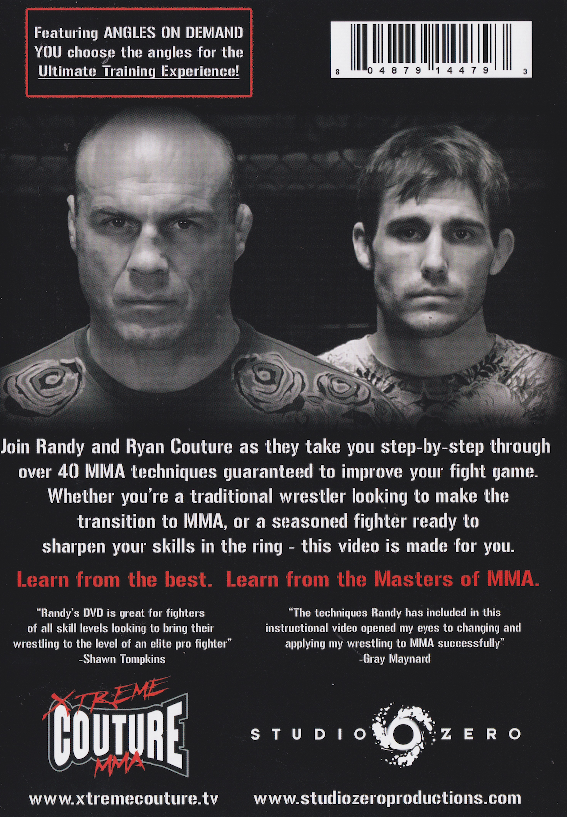 Wrestling for Fighting DVD by Randy Couture (Preowned)