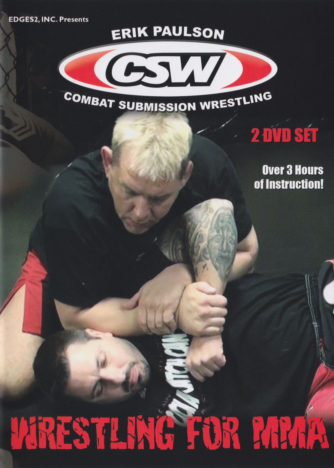 Wrestling for MMA エリック・ポールソンの DVD 2 セット