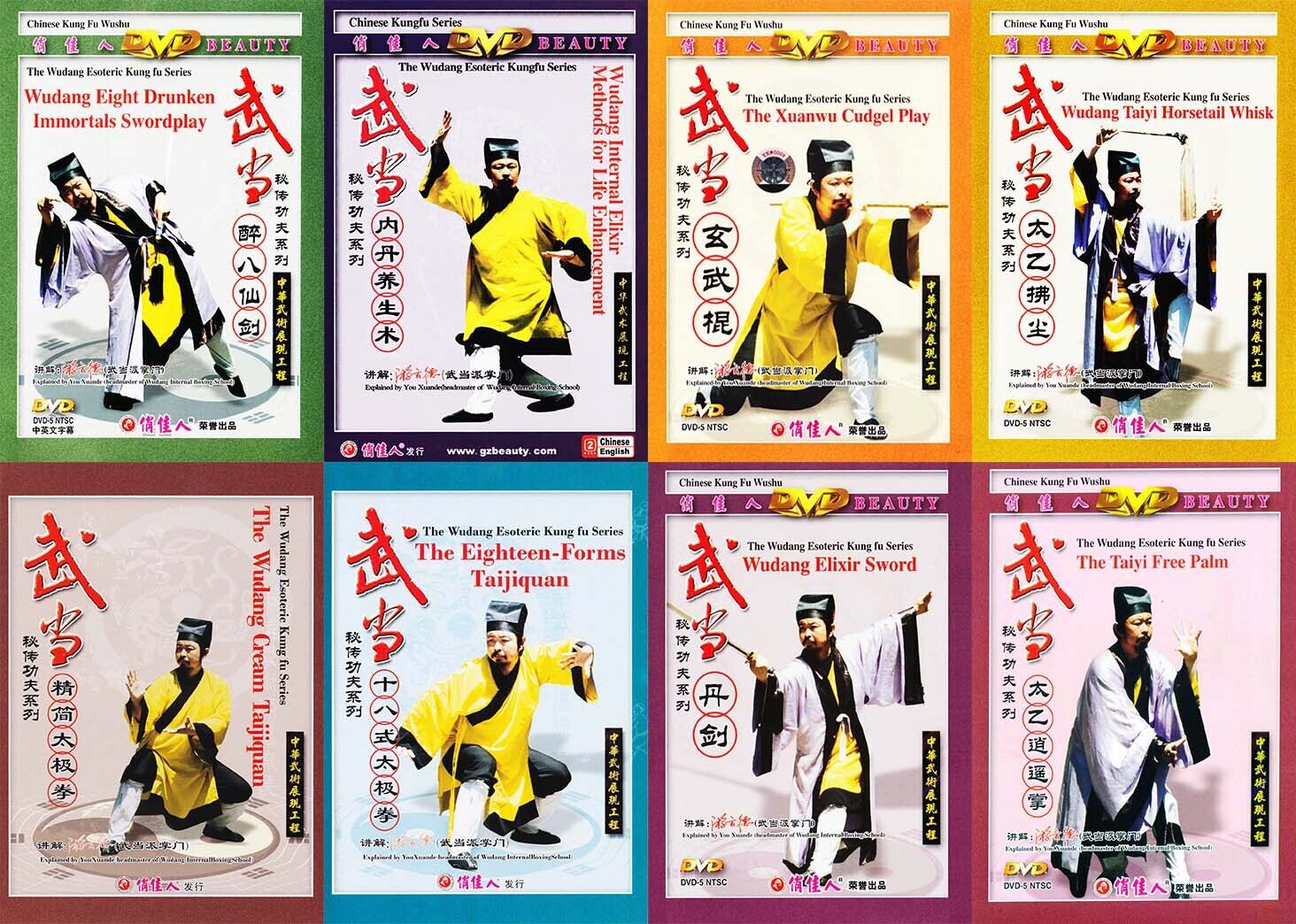 Wudang Kung Fu 10 DVD Set by You Xuande