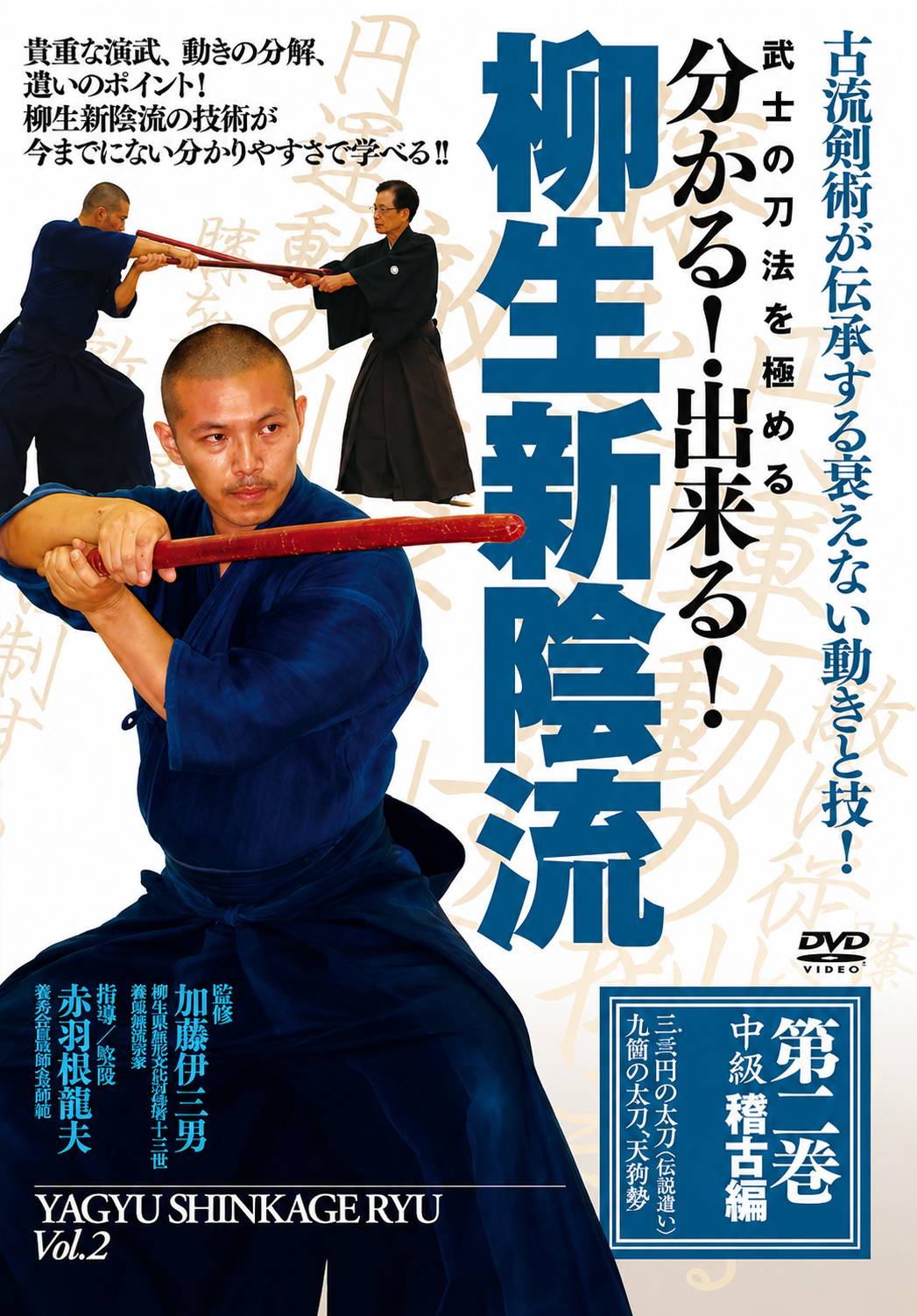 Yagyu Shinkage Ryu Vol 2 DVD with Tatsuo Akabane
