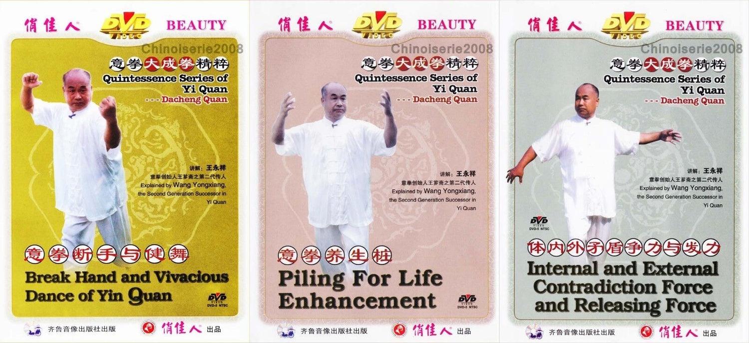 Yi Quan Da Cheng Quan 3 DVD Set by Wang Yongxiang