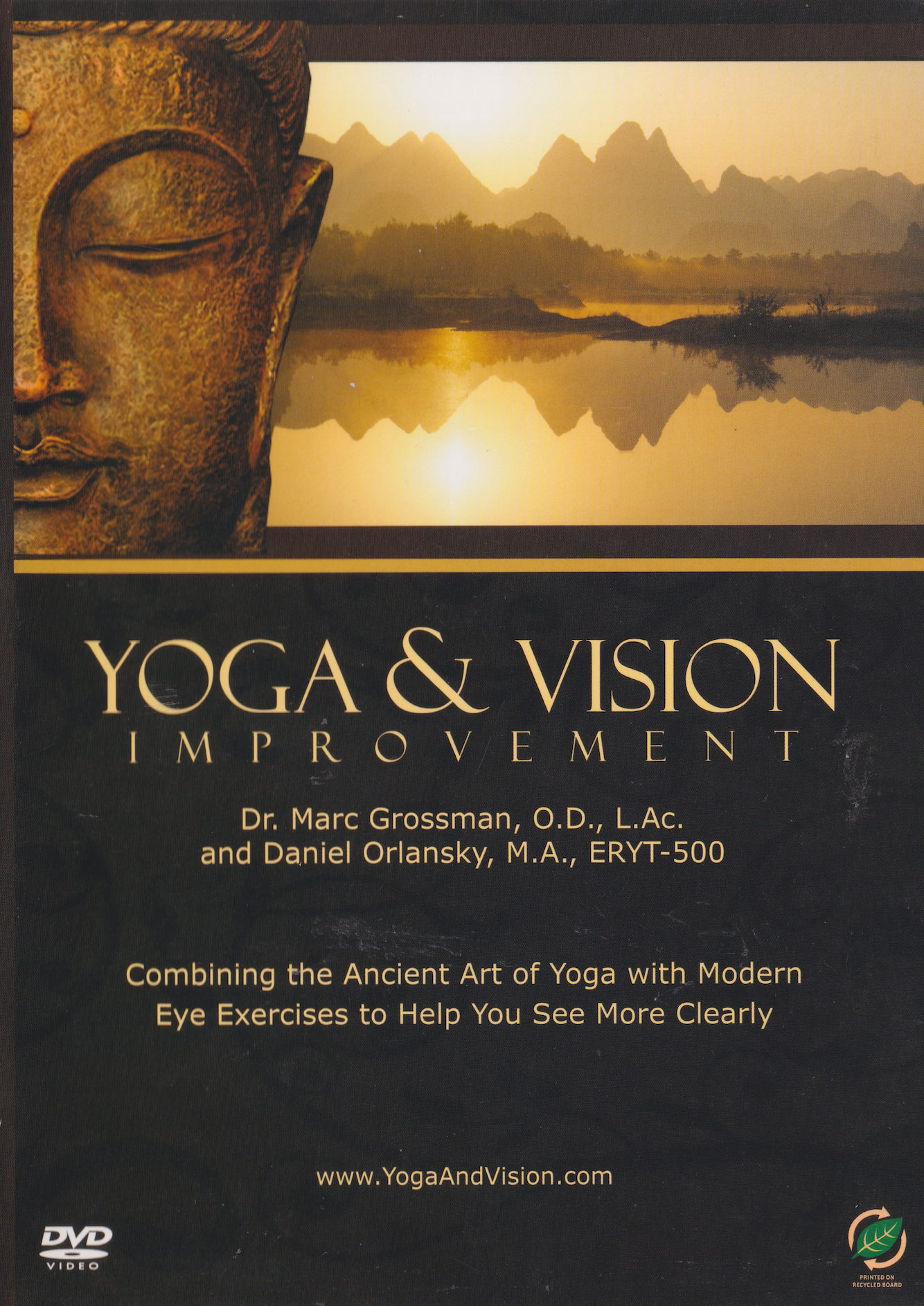 Yoga & Vision Improvement DVD by Marc Grossman & Daniel Orlansky (Preowned)