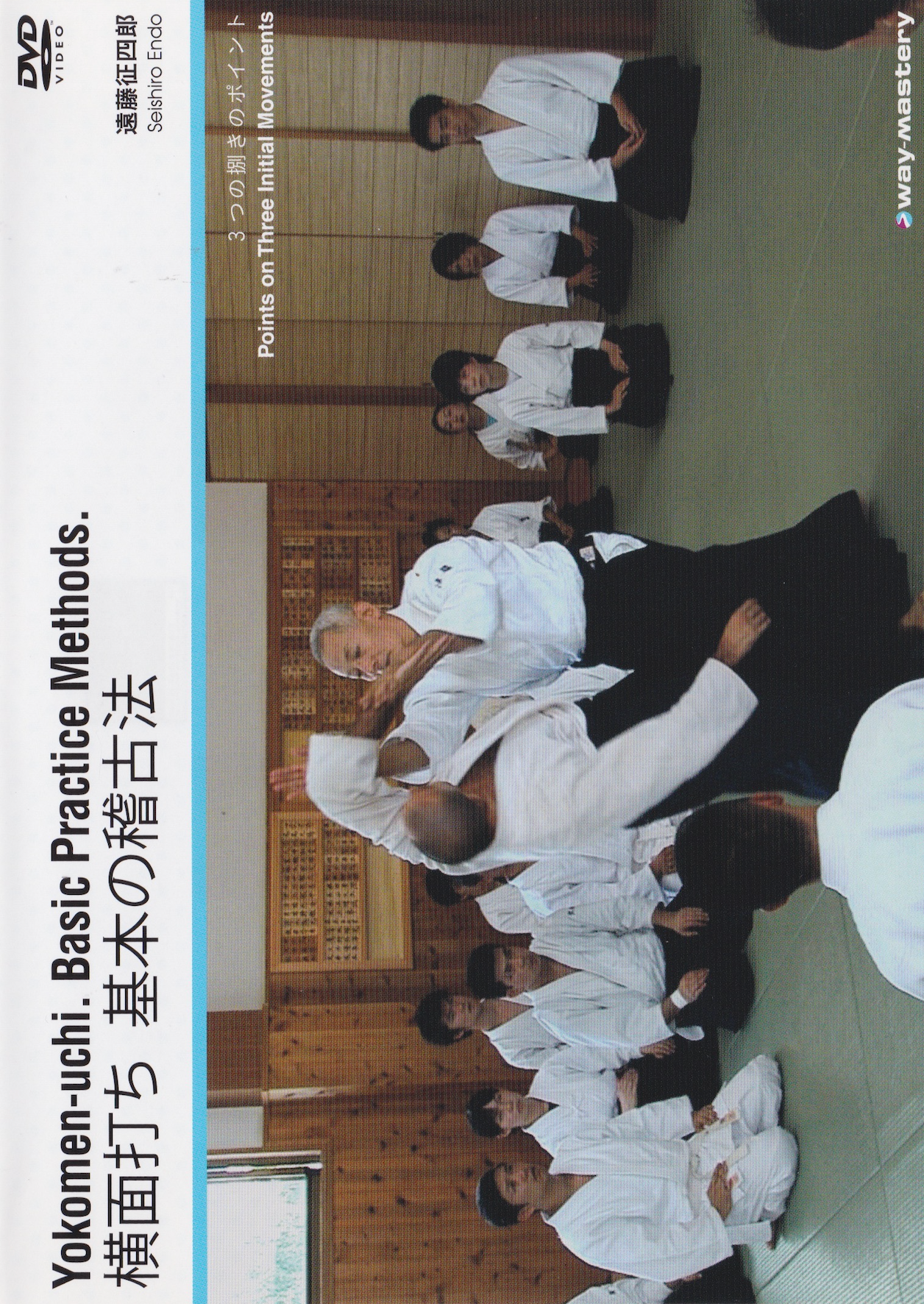 Yokomen-uchi Basic Practice Methods DVD with Seishiro Endo (Preowned)