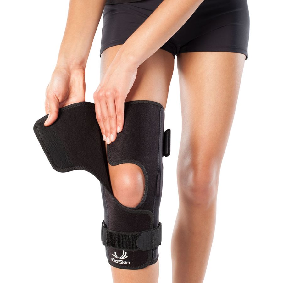 Hinged Knee Brace Wraparound by Bioskin