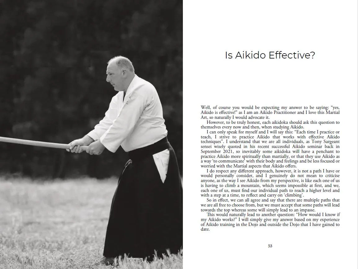 Aspire Aikido Book by Nick Regnier