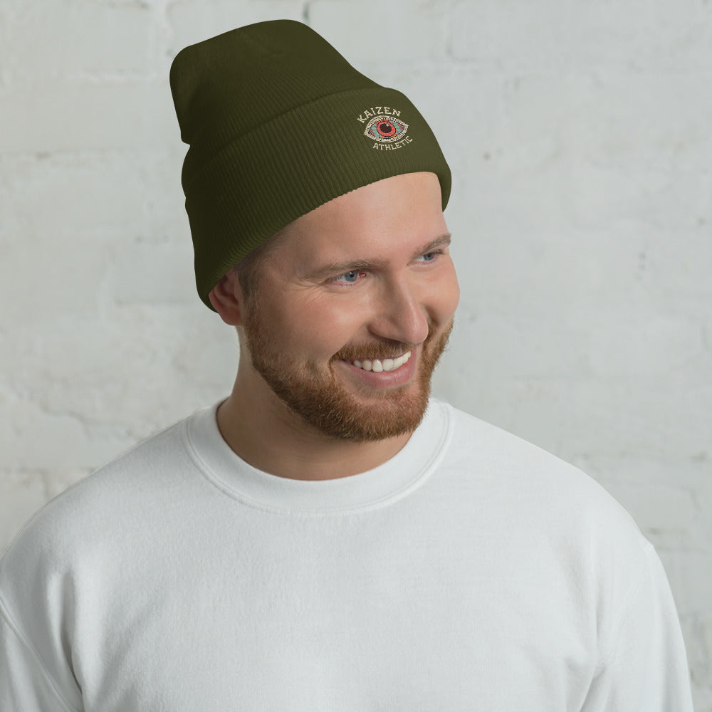 Third Eye Cuffed Beanie by Kaizen Athletic (Various Colors)