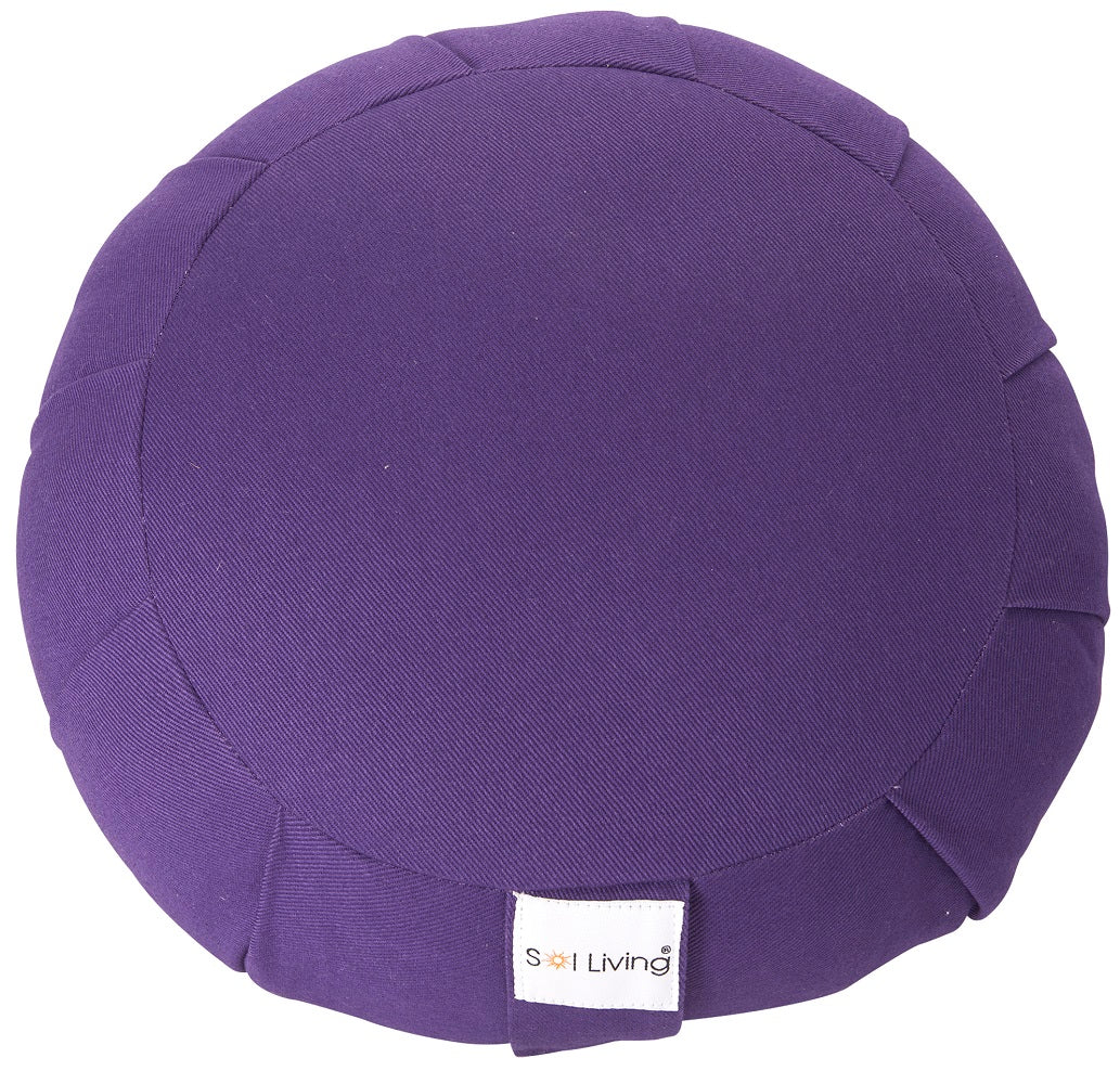 Bolster Pillow Zafu Yoga Meditation Cushion - Round - 15