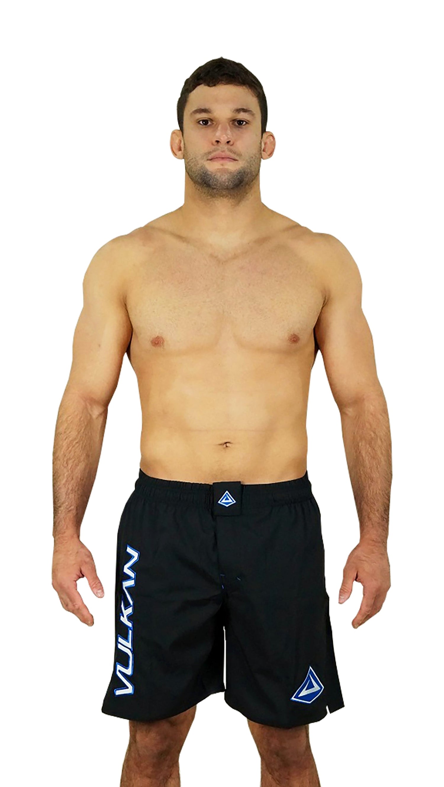 CORE BJJ Shorts Black/Blue by Vulkan