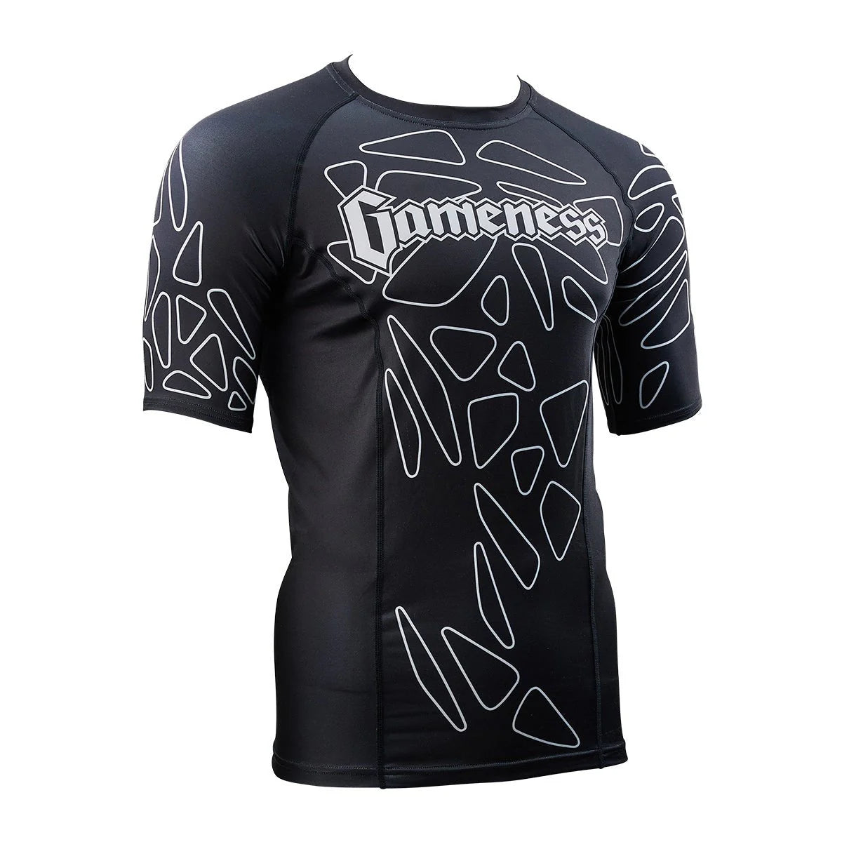 Men's Short Sleeve Pro Rank Rash Guard by Gameness (5 Colors)