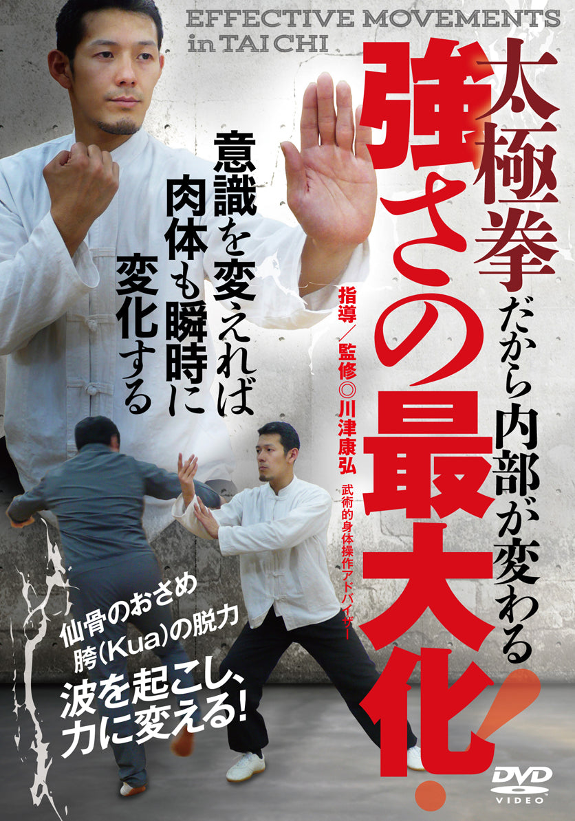 Effective Movements in Tai Chi DVD by Yasuhiro Kawazu