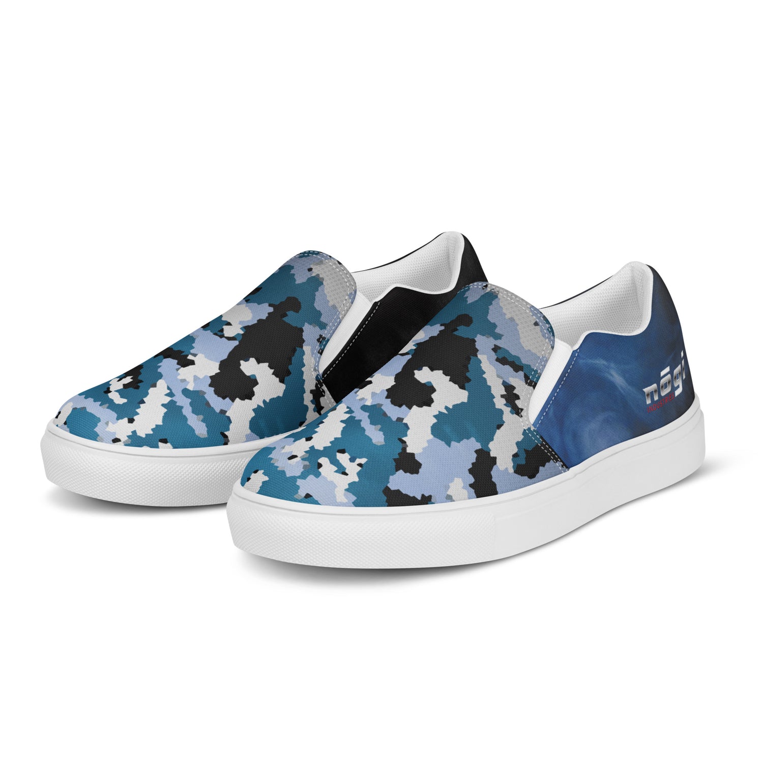 Resistance Men’s Slip-On Canvas Shoes by Nogi Industries