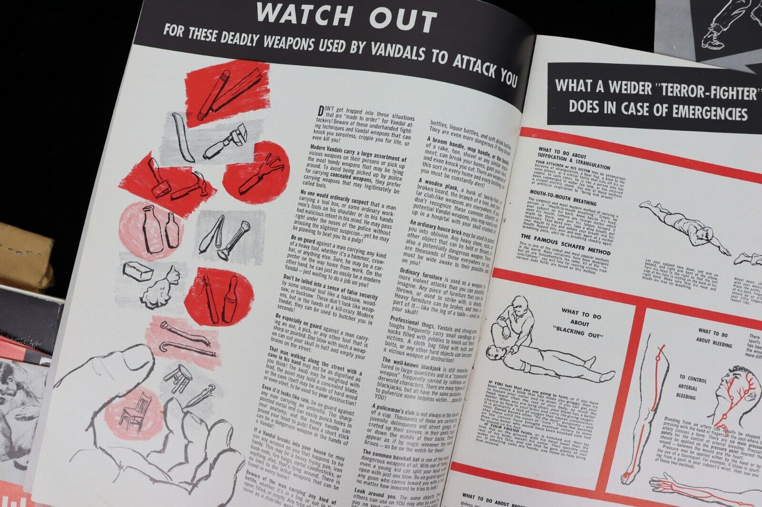 Destructive Self Defense 12 Lesson Deluxe Set by Joe Weider (Preowned)