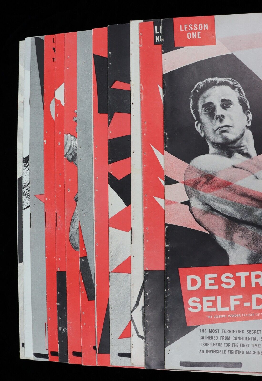 Destructive Self Defense 12 Lesson Deluxe Set by Joe Weider (Preowned)