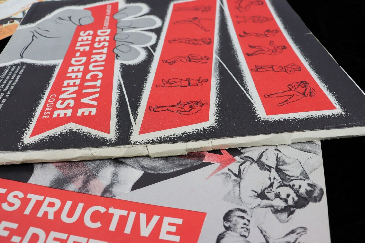 Destructive Self Defense 12 Lesson Deluxe Set by Joe Weider (Preowned)