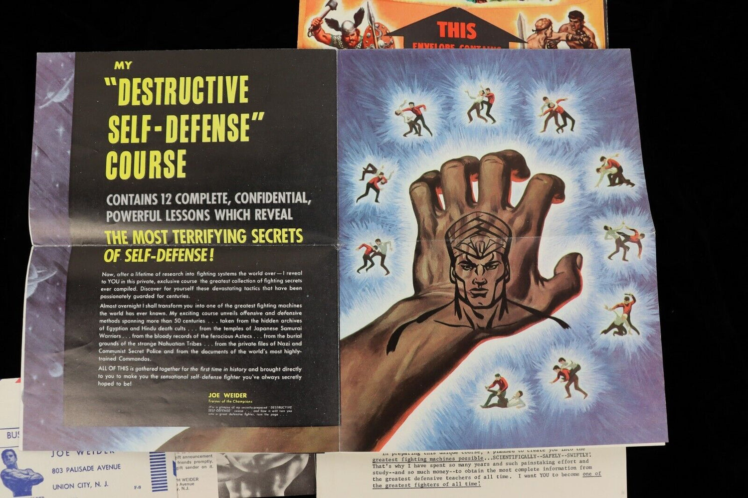 Destructive Self Defense 12 Lesson Deluxe Set by Joe Weider (Preowned)