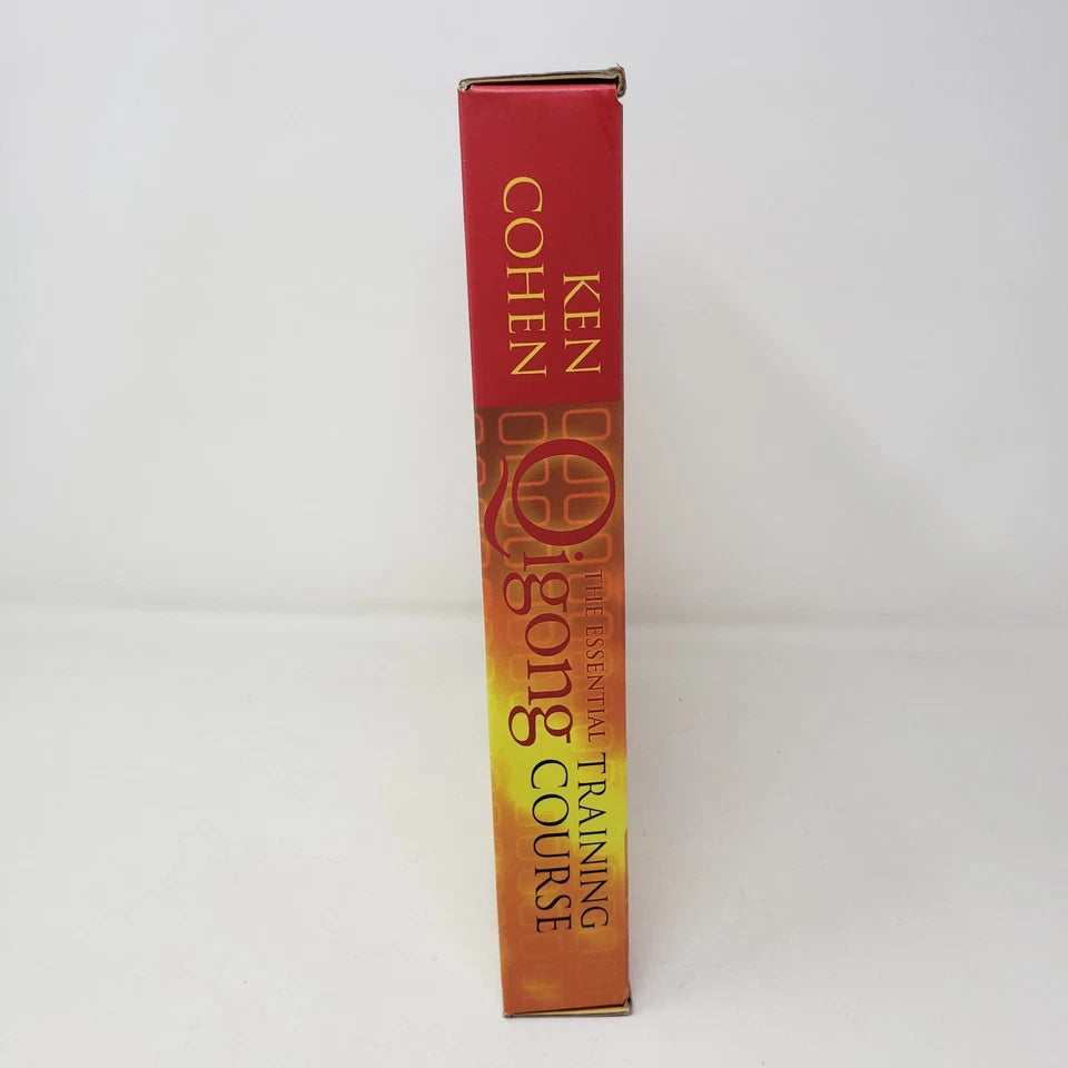 The Essential Qigong Training Course: 100 Days to Increase Energy, Physical Health, and Spiritual Well-Being DVD, CD & Book Set by Ken Cohen (Preowned)