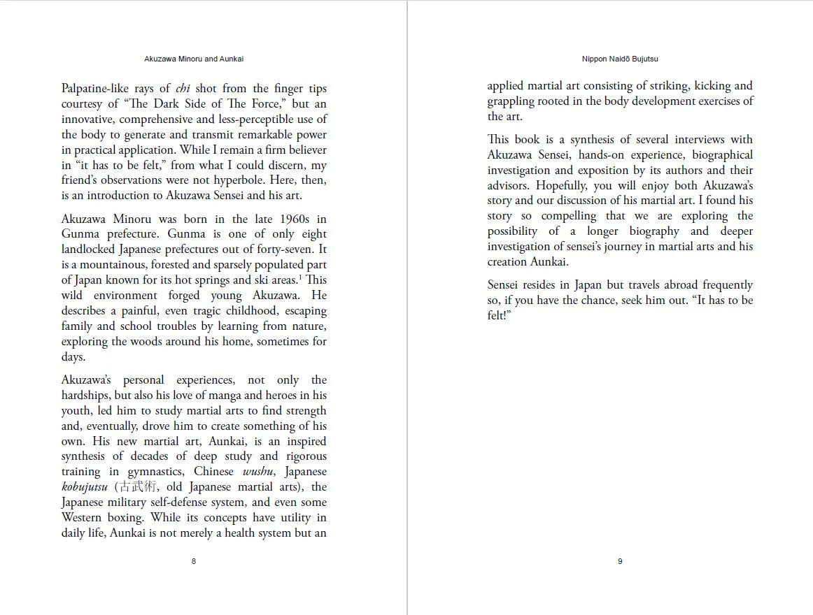 Akuzawa Minoru & Aunkai Book