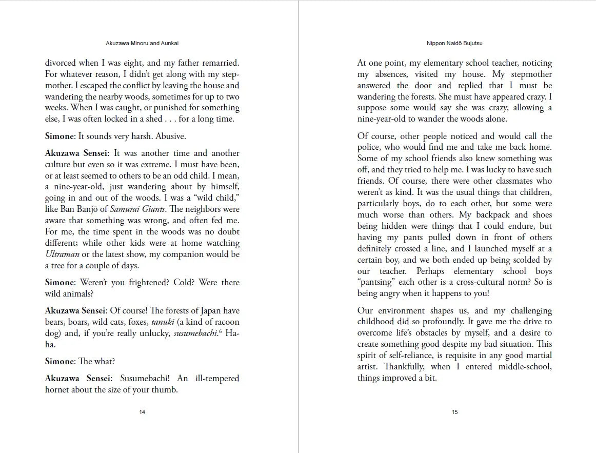 Akuzawa Minoru & Aunkai Book