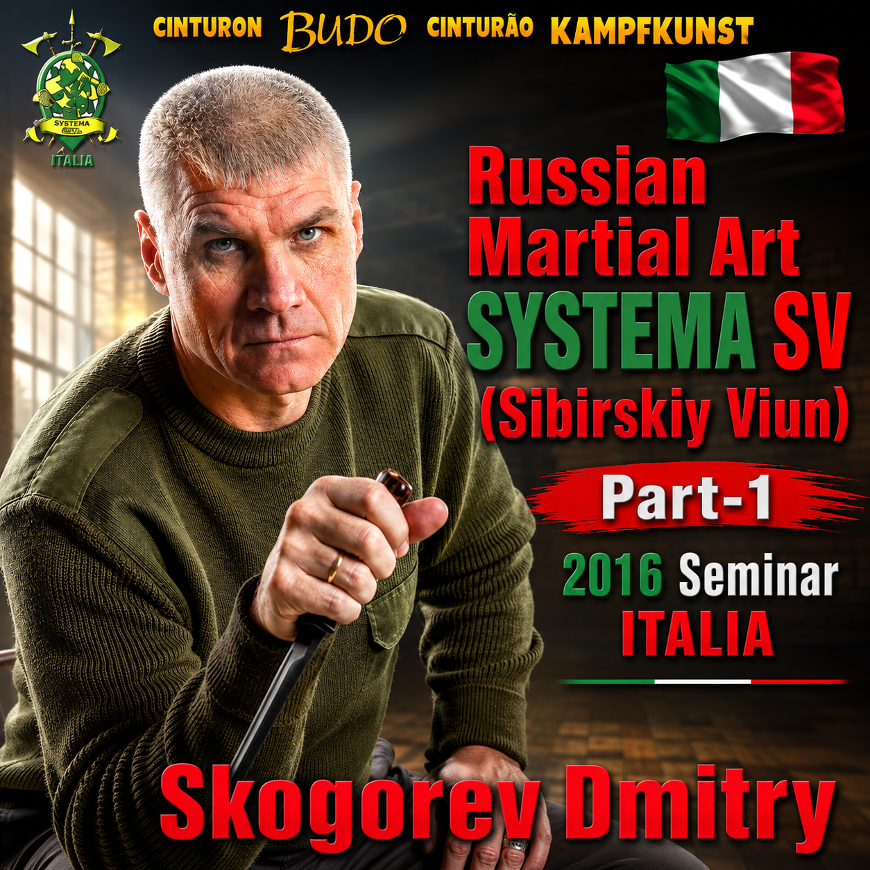 RMA Systema SV 2016 Self Defense Seminar V1 Italy (On Demand)