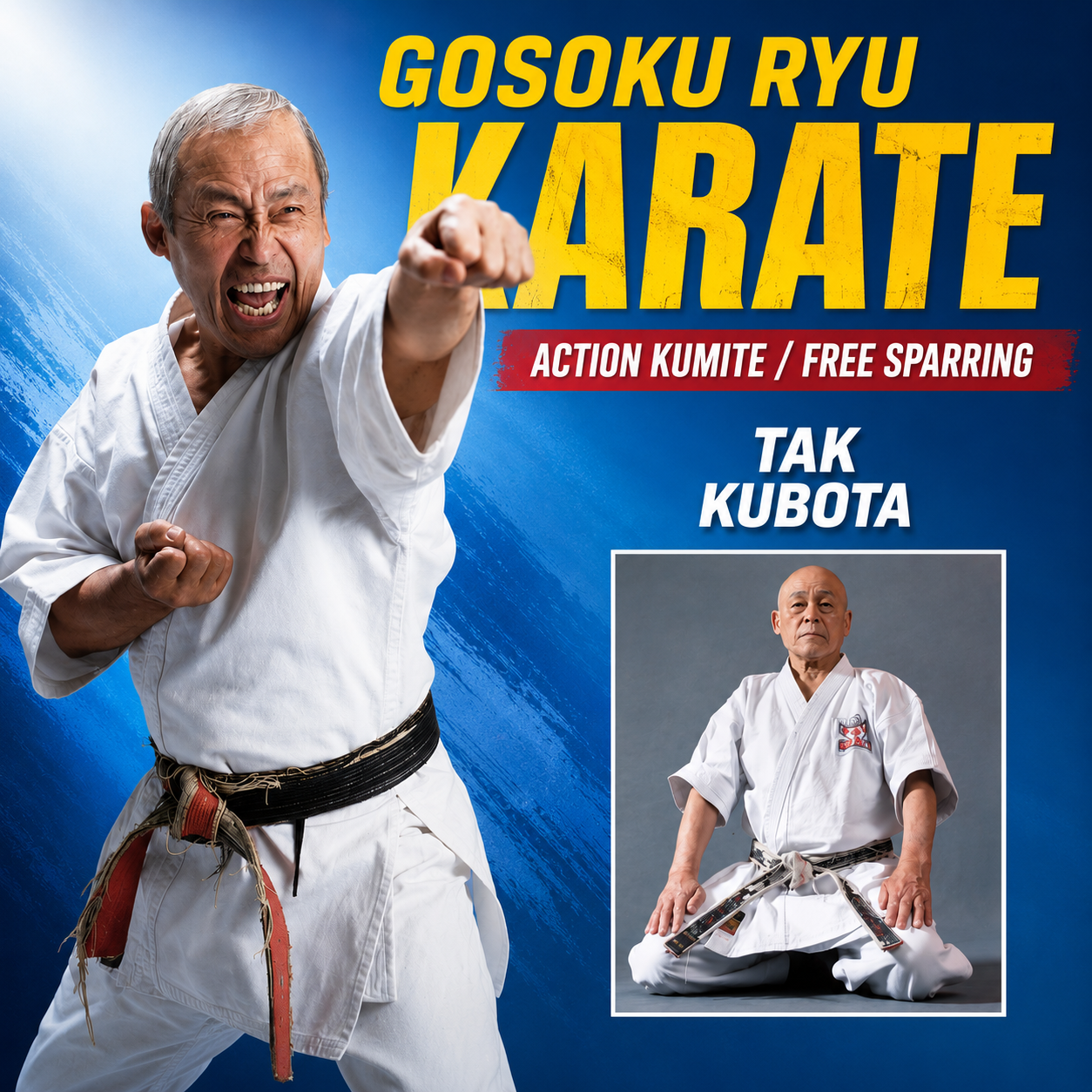 Gosoku Ryu Karate Action Kumite by Tak Kubota (On Demand)
