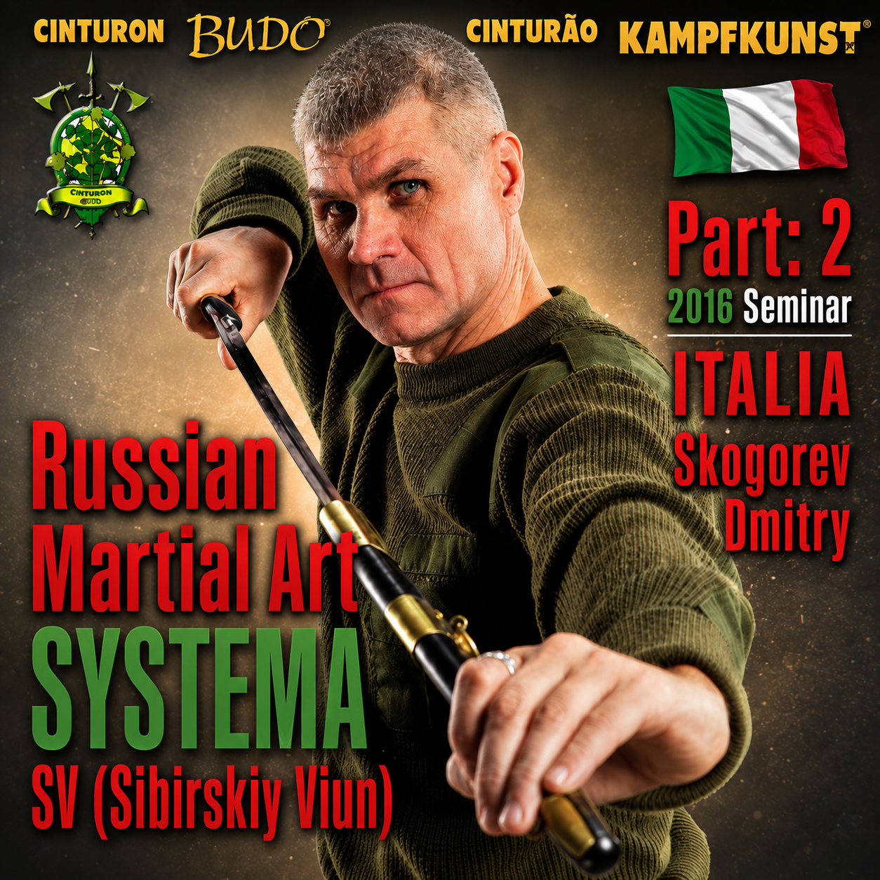 RMA Systema SV 2016 Self Defense Seminar V2 Italy (On Demand)