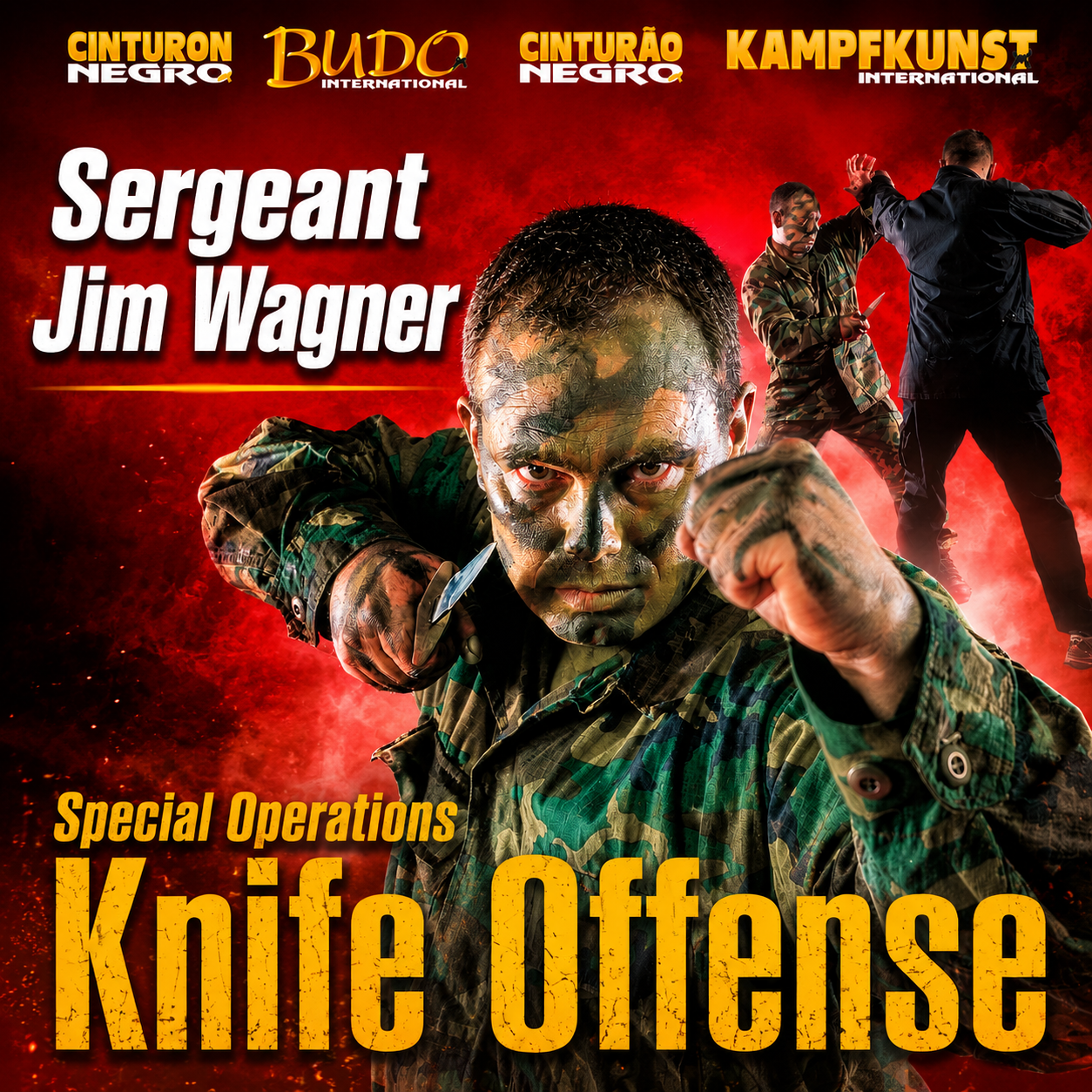 Ataque policial y con cuchillo militar basado en la realidad con Jim Wagner (bajo demanda)