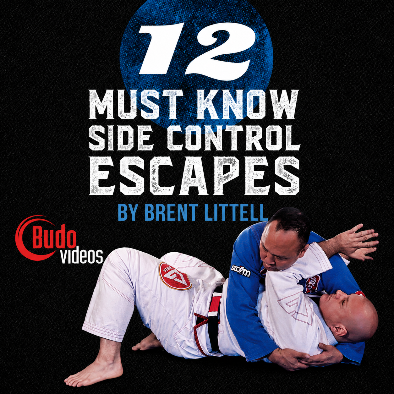 12 Must Know Side Control Escapes by Brent Littell (On Demand)