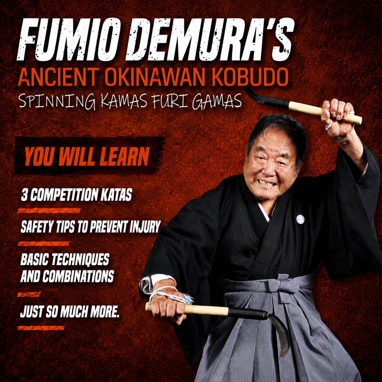 Okinawan Kobudo: Furi Gama by Fumio Demura (On Demand)
