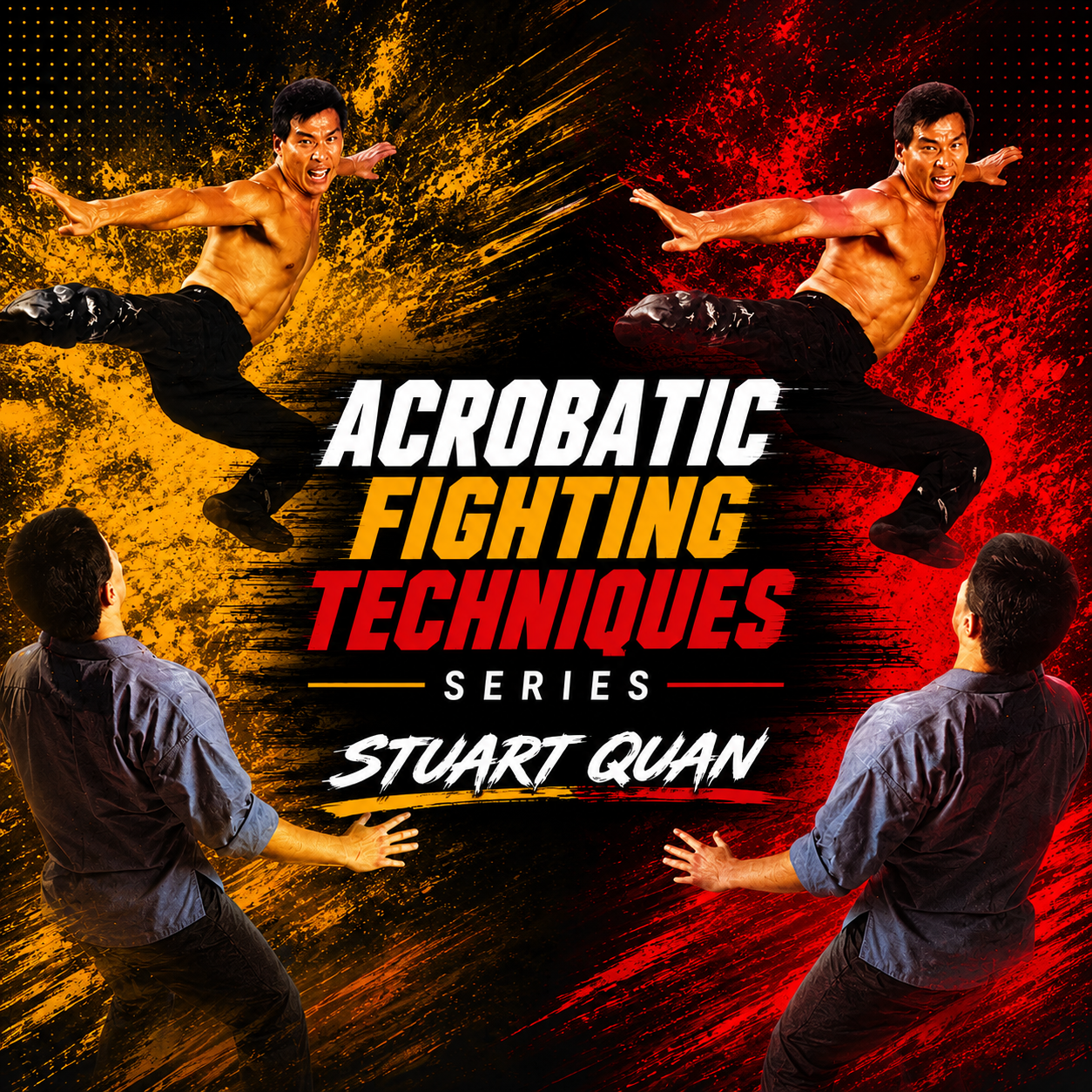 Acrobatic Fighting Techniques Series Stuart Quan (On Demand)