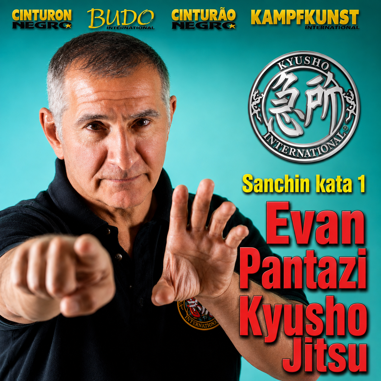 Kyusho Sanchin Kata Vol 1 by Evan Pantazi (On Demand)