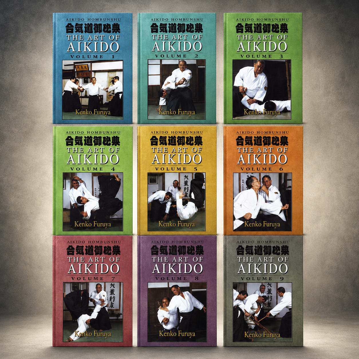 The Art of Aikido 9 DVD Set with Kensho Furuya