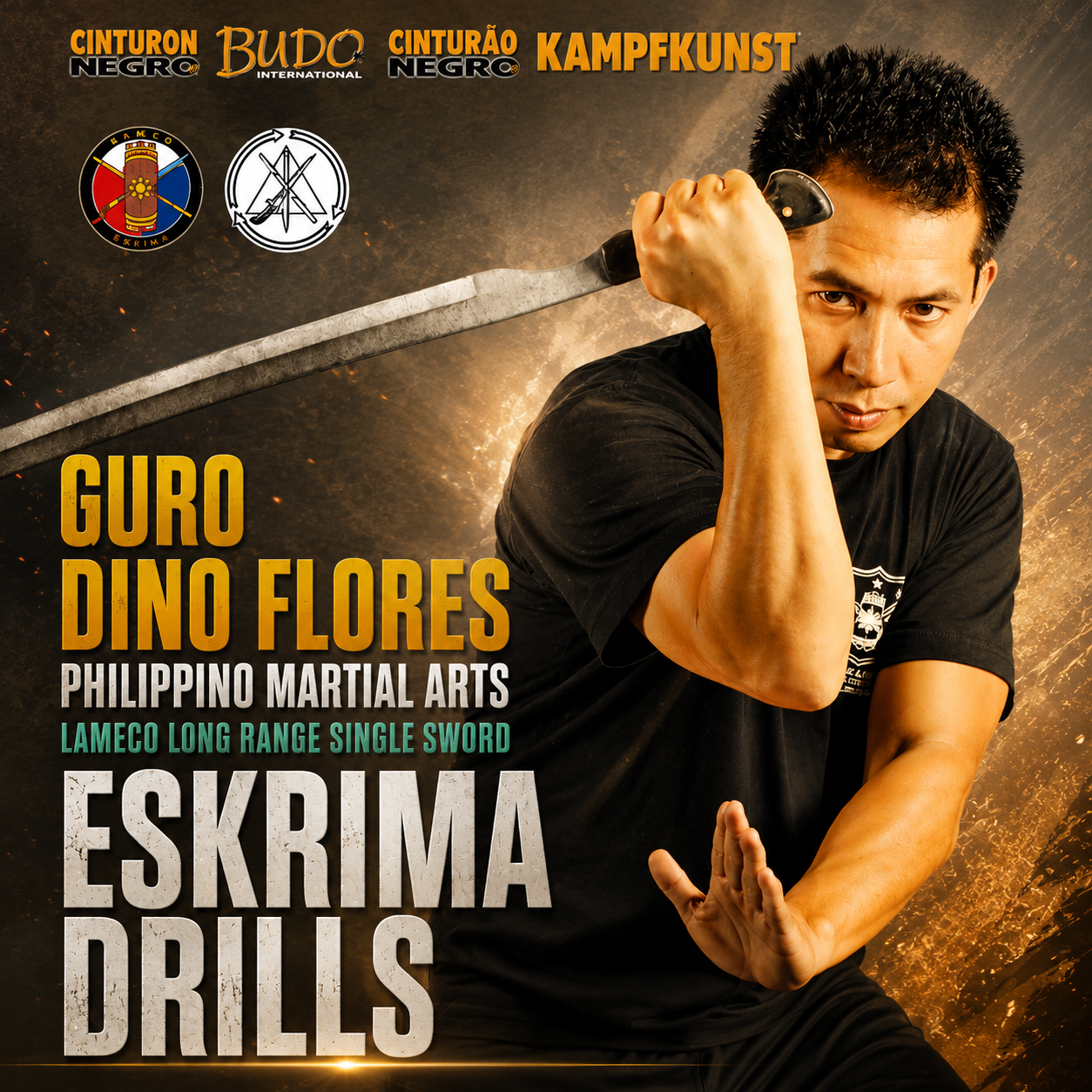 Lameco Eskrima Single Sword by Dino Flores (On Demand)