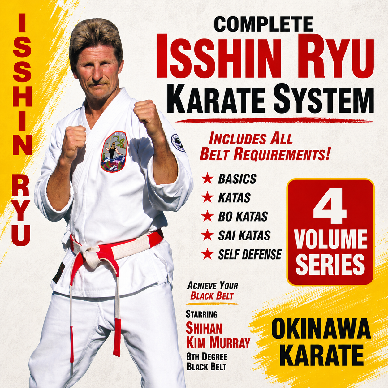 Complete Okinawa Isshin Ryu 4 Vol Karate System (On Demand)