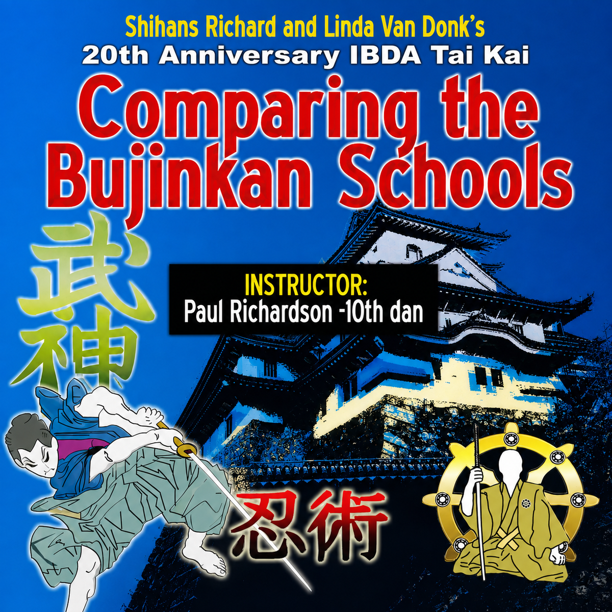 Comparing the Bujinkan Schools by Richard Van Donk (On Demand)