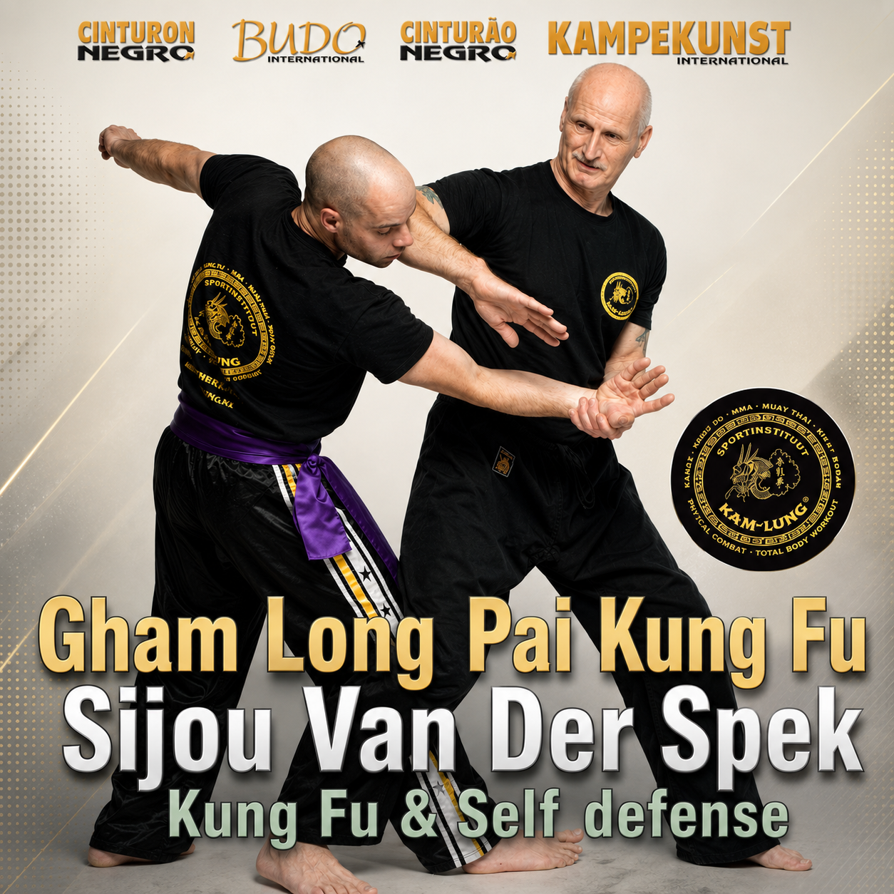 Gham Long Pai Kung Fu y Defensa Personal por Sijou Van Der Speck (Bajo Demanda)