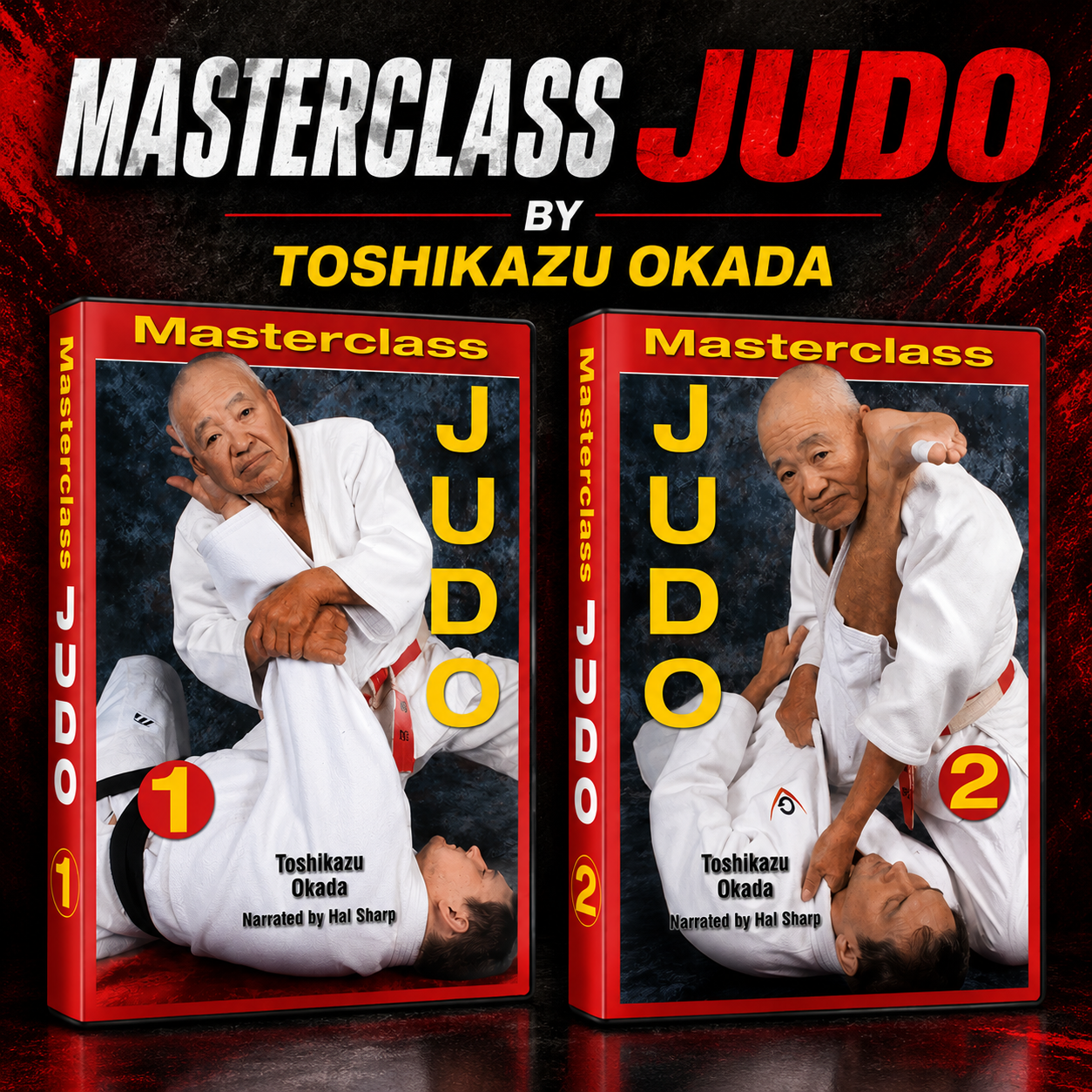 Masterclass Judo 2 DVD Set by Toshikazu Okada
