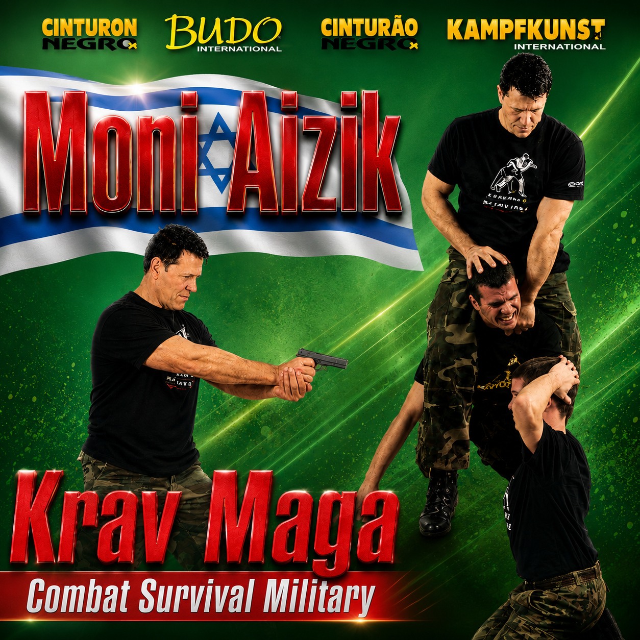 Combat Survival Krav Maga by Moni Aizik (On Demand)
