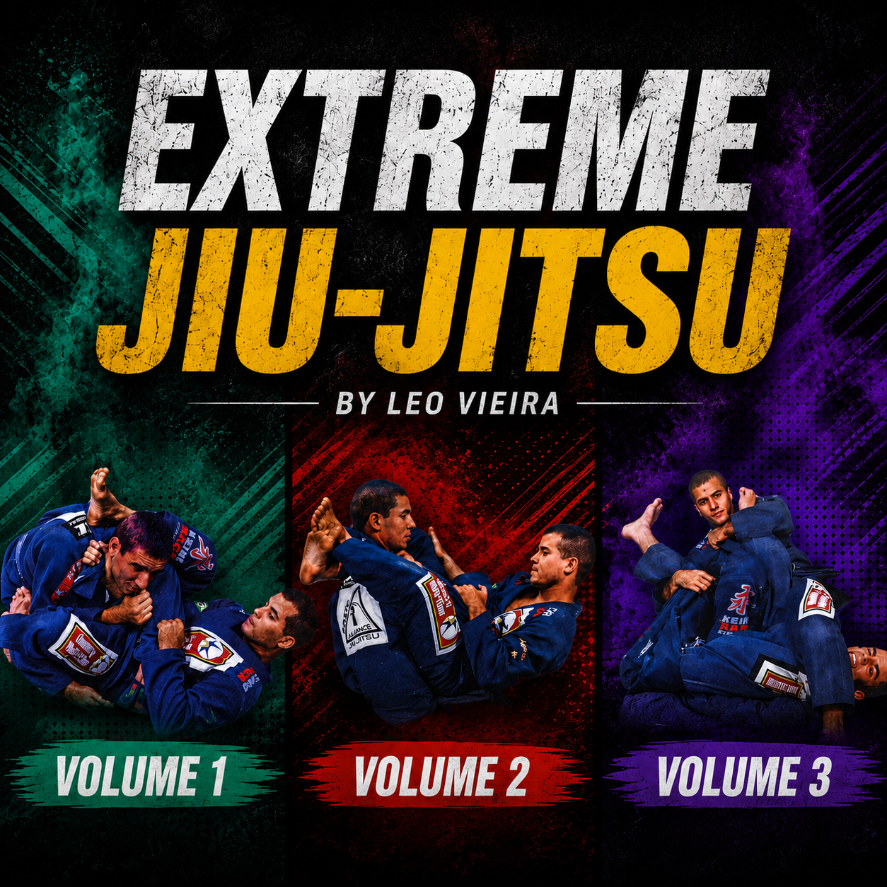 Extreme Jiu-Jitsu 3 Vol Series by Leo Vieira (On Demand)